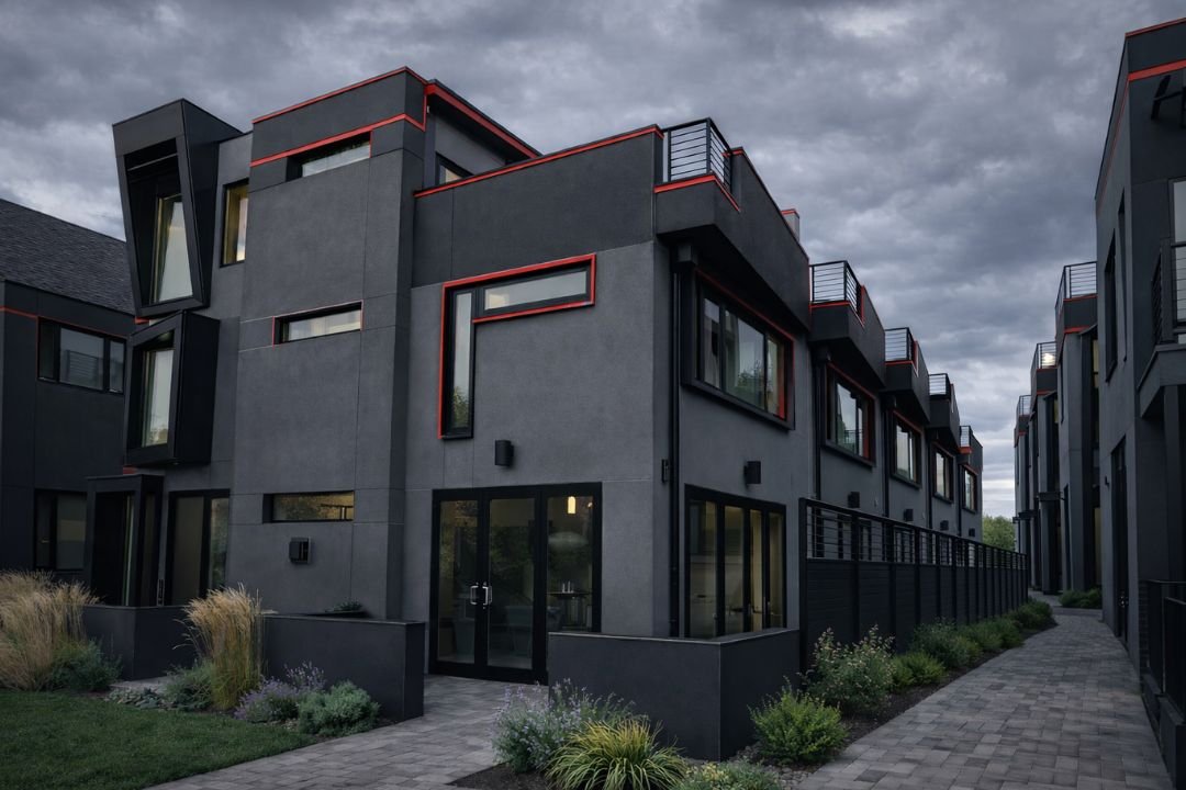 Multi-Unit with Stucco